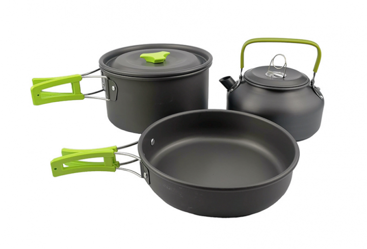 Набір туристичного посуду Cooking Set DS-308 8148, фото 1
