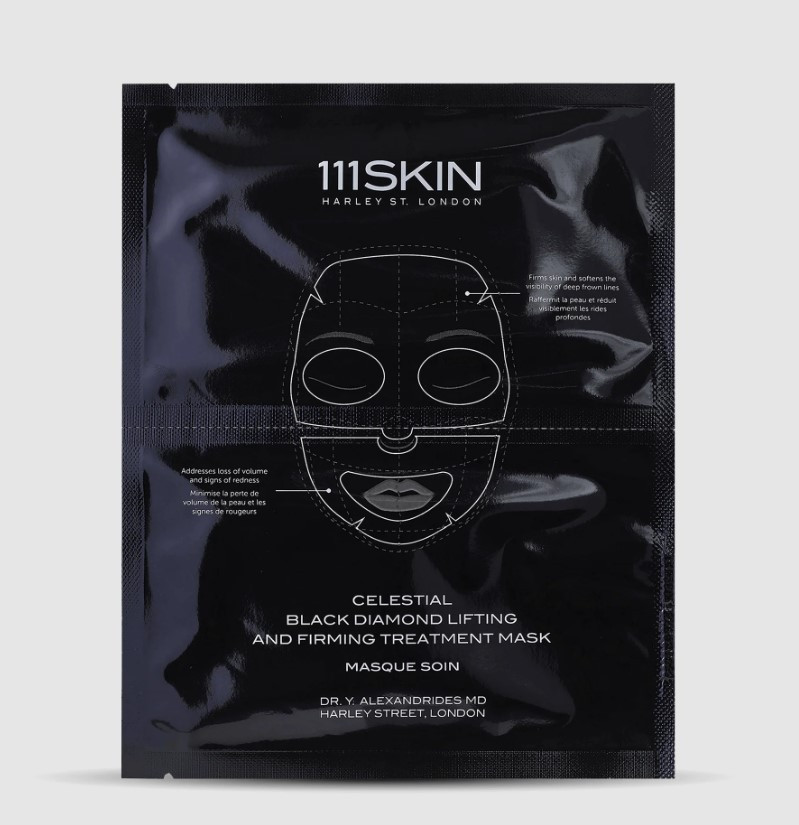111SKIN Celestial Black Diamond Lifting And Firming Face Mask – антивікова гідрогелева маска для обличчя