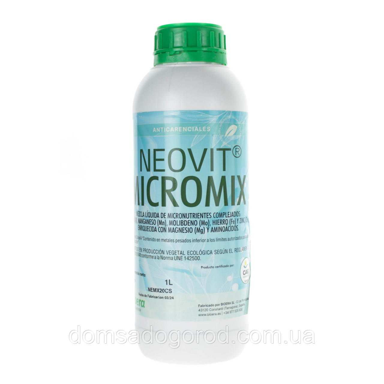 Добриво з магнієм та мікроелементами. (Неовіт МікроМікс) NEOVIT MICROMIX Bioera 1 л