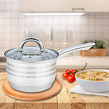 Ківш Maestro MR-3513-16S об'ємом 2,1 л, розмір 16х10,5 см (235)