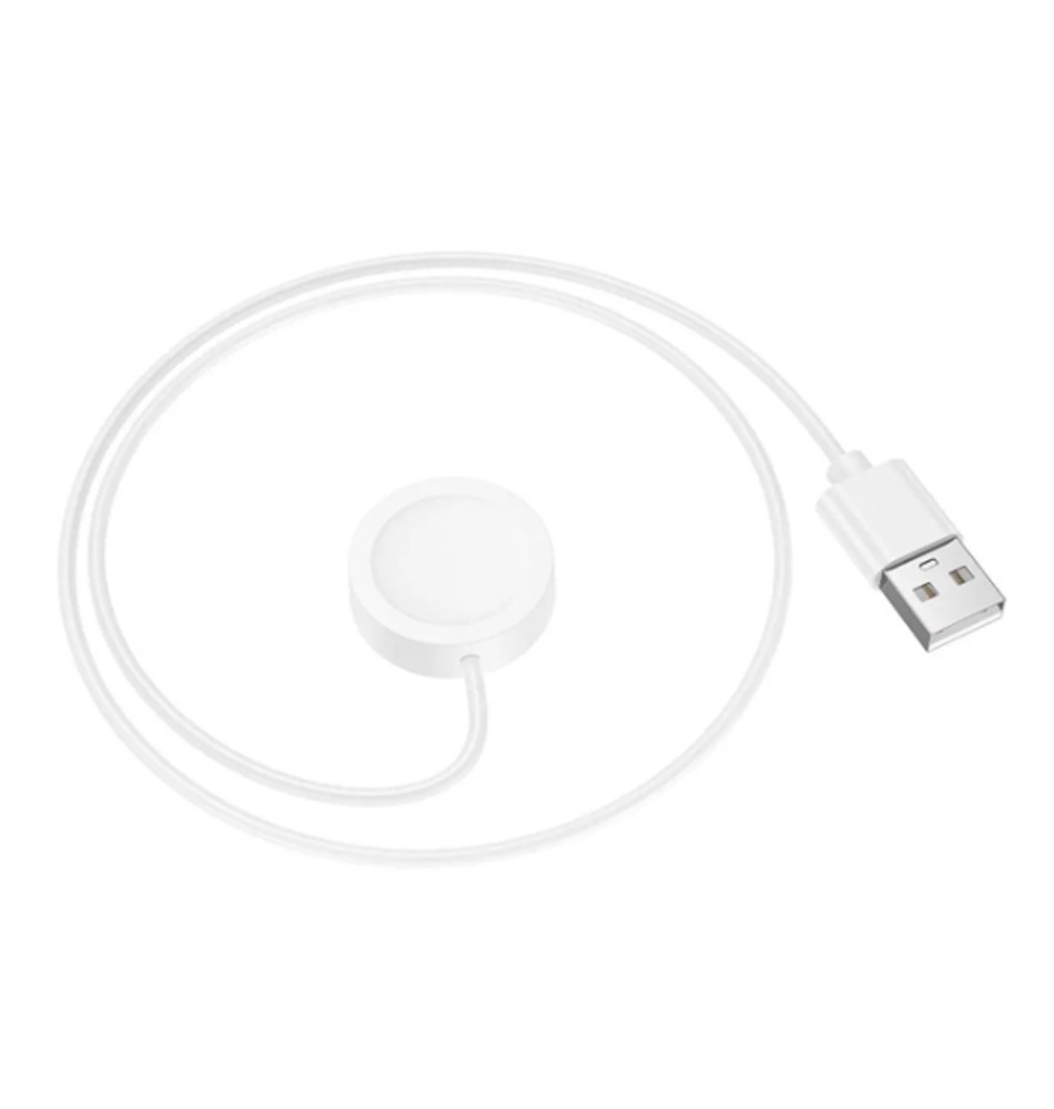 МЗП для смарт-годинника Hoco Y30 Smart sports watch charging cable White