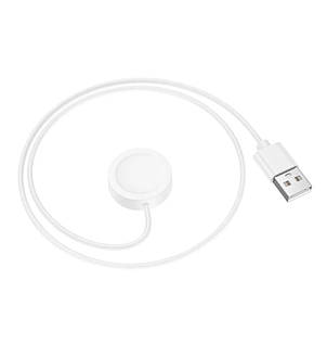 МЗП для смарт-годинника Hoco Y30 Smart sports watch charging cable White, фото 1