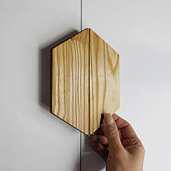 Ручка натуральне дерево ясен GEO 230/160 honey (під виготовлення)