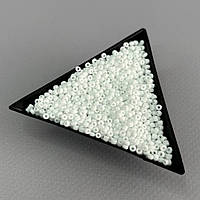 #12/0 Бісер китайський дрібний, 450 г - білий матовий