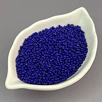 #12/0 Бісер китайський дрібний, 450 г - кобальт матовий (ТТ-40)