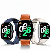 Ремінець шкіряний для фітнес-браслету Xiaomi Smart Band 9Pro / 8Pro White, фото 5