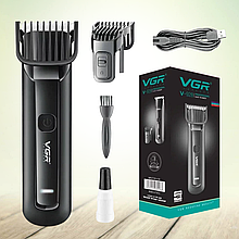 Професійний дротовий та бездротовий триммер для волосся VGR V-928
