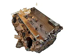 Блок циліндрів ЯМЗ-238 старого обр. 238-1002012-Г