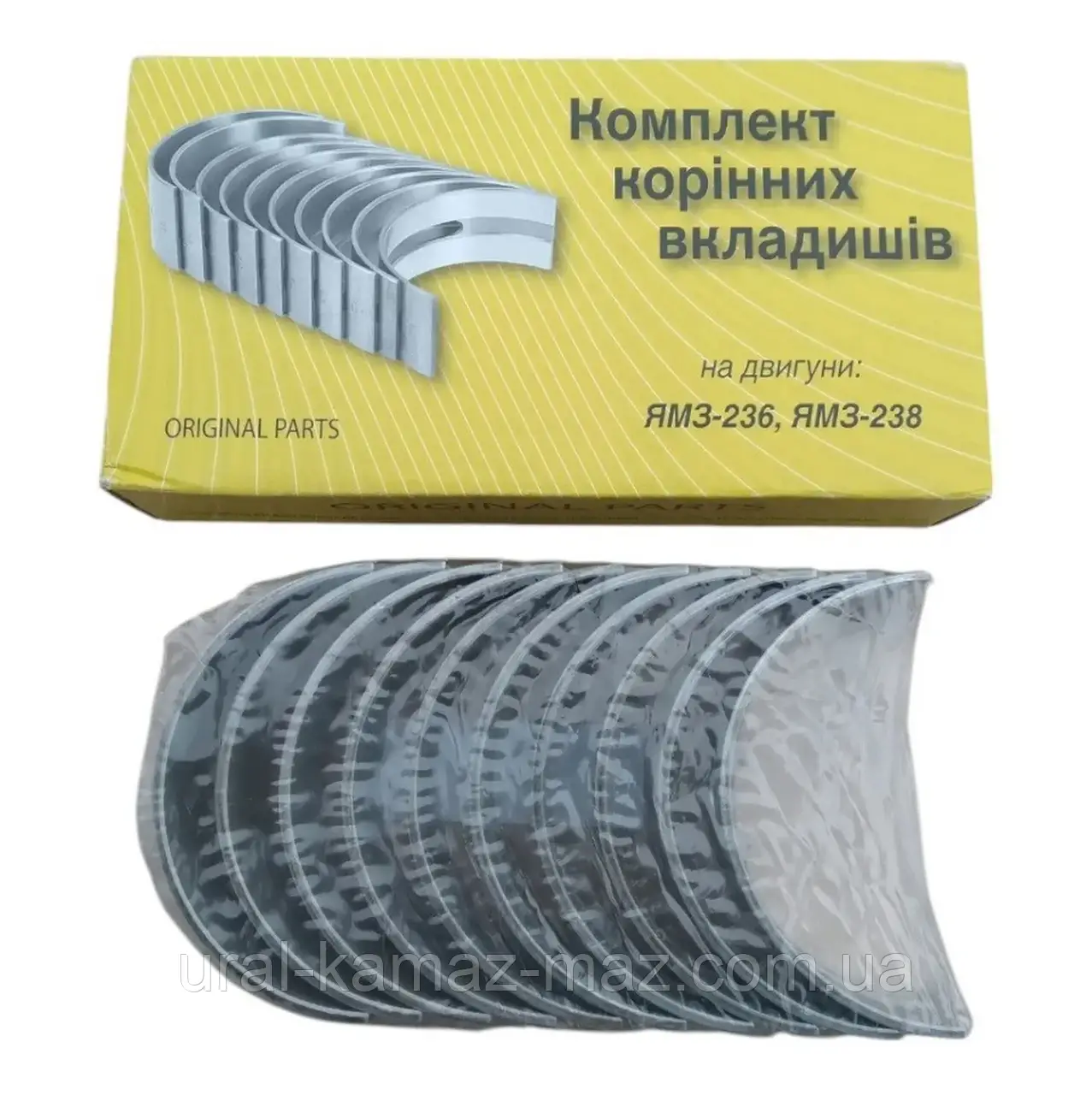 Вкладки корінні ЯМЗ 238 Р1 (109,75) (Federal-Mogul) 238-1000102 Р1, фото 1