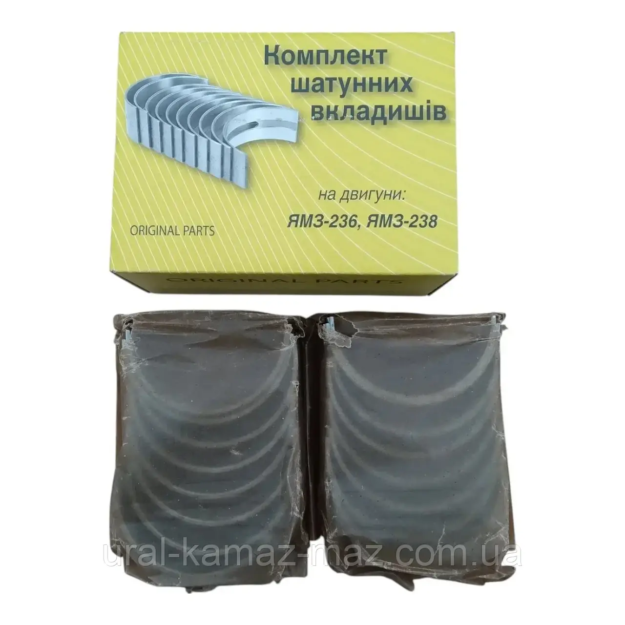 Вкладки шатунні ЯМЗ 238 Р0 (88,00 мм) (Federal-Mogul) 238-1000104 Р0, фото 1