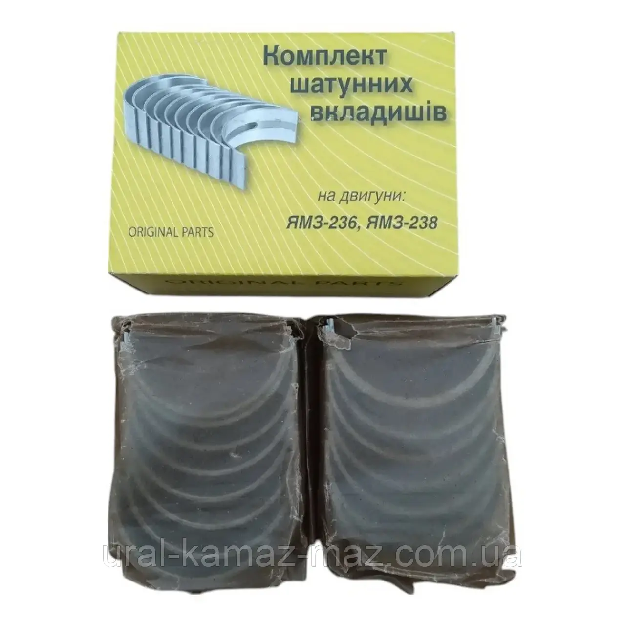 Вкладки шатунні ЯМЗ 238 Р1 (87,75 мм) (Federal-Mogul) 238-1000104 Р1, фото 1