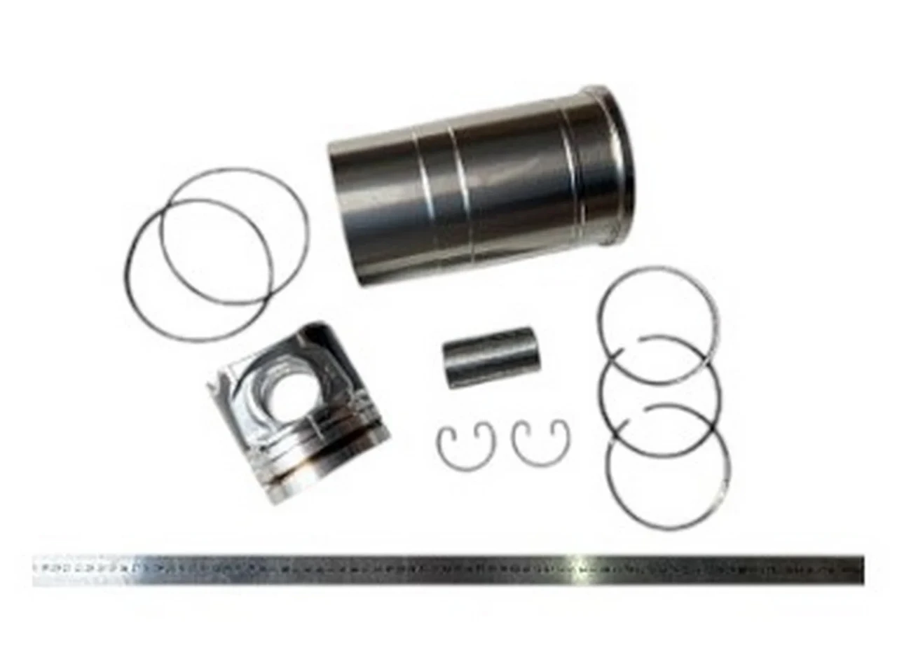 Гільзо-комплект (гільза, лацень,палець поршневий,кільця поршневі) ЯМЗ-534,536 53443-1004006-10, фото 1