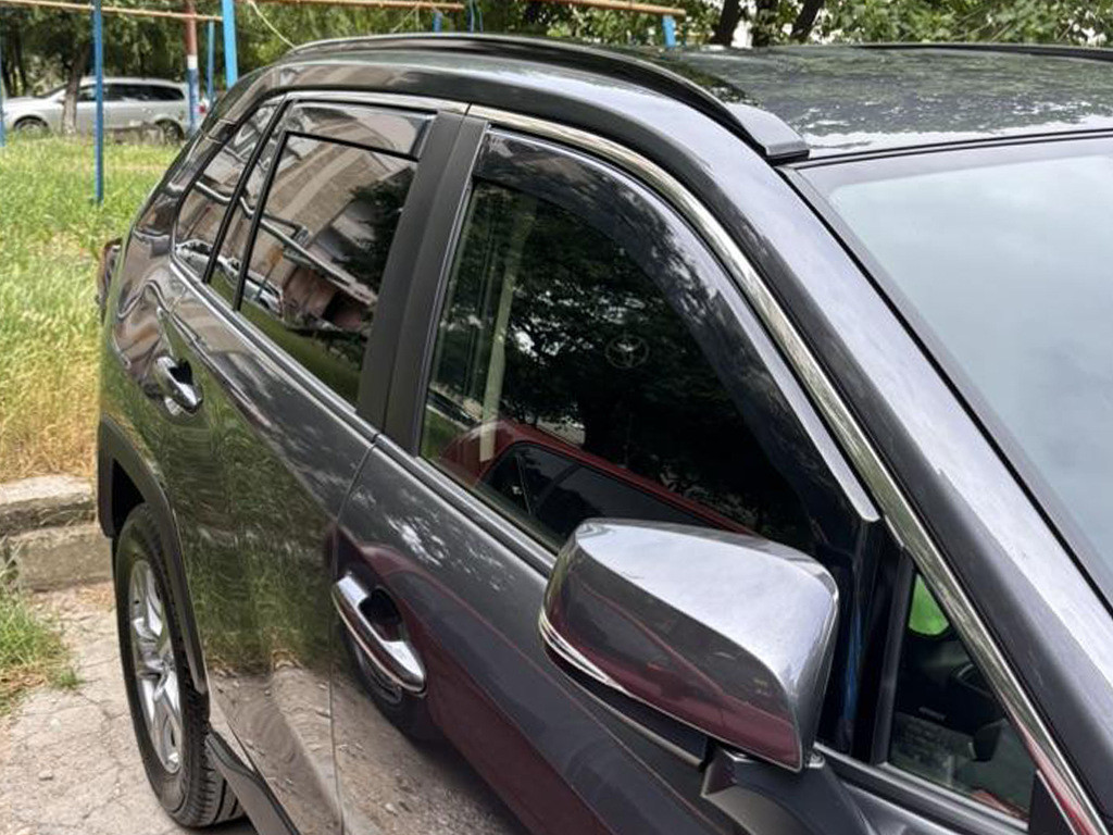 Вітровики вставні Niken Luxury (4 шт) для Toyota Rav 4 2019- рр, фото 1