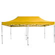 Розсувний шатер 3*6 м посилений, білий каркас, Жовтий, фото 7