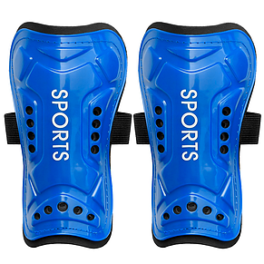 Щитки футбольні захист для колін Sport 21cm 2L синій, фото 2