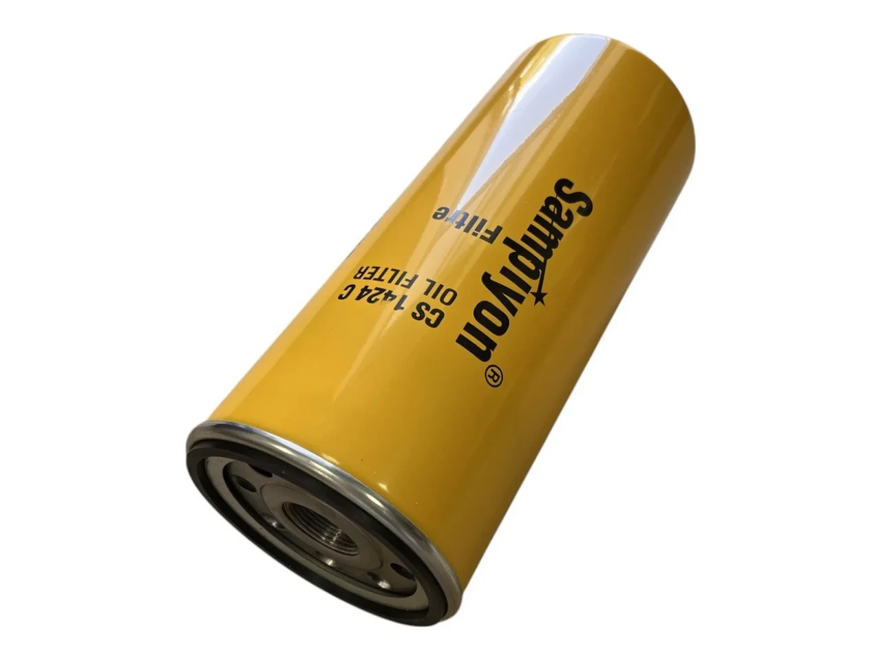 Фільтр масляного ЯМЗ Євро-0,1,2,3,4 (нарізний) Sampiyon 1002018137 OC121 1002018RVI, WEICHAI, CS 1424 C, фото 1