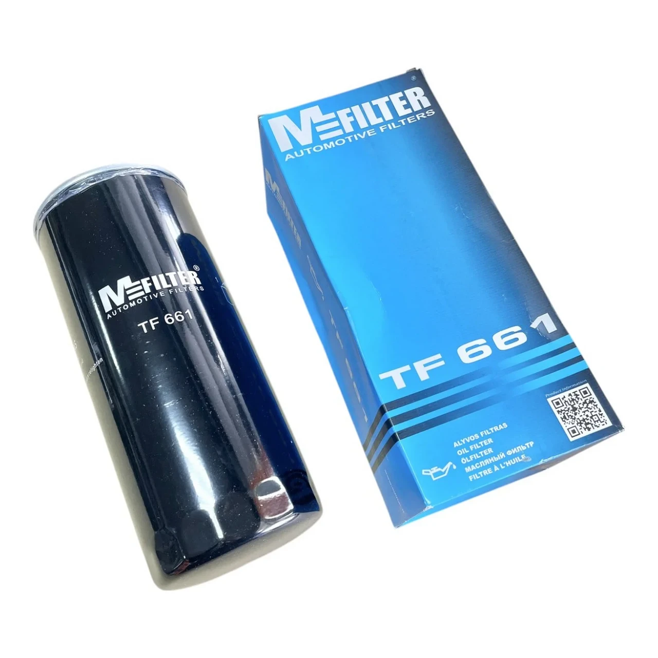 Фільтр оливний (W11102/35), (1002018137), (CS 1424 C), (5340.1012075) (пр.о M-Filter) (TF661) 6900865780, фото 1