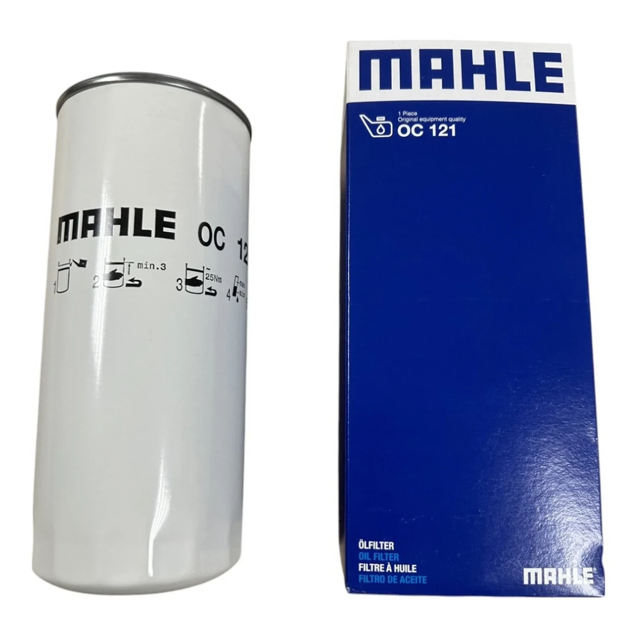 Фільтр оливний (W11102/35), (1002018137), (TF661), (CS 1424 C), (5340.1012075) (пр-ово Mahle) OC121, фото 1