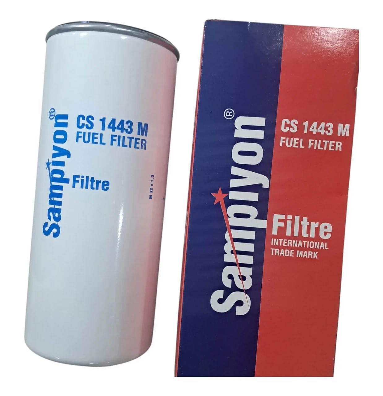 Фільтр паливний VOLVO RVI Sampiyon (KC251) CS 1443 M, фото 1