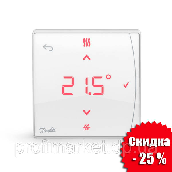 Терморегулятор Danfoss Icon2 RT з дисплеєм (088U2121), фото 1