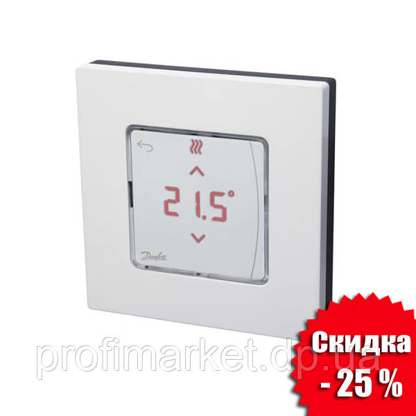 Терморегулятор Danfoss Icon2 RT Display On-Wall накладний (088U2128), фото 1