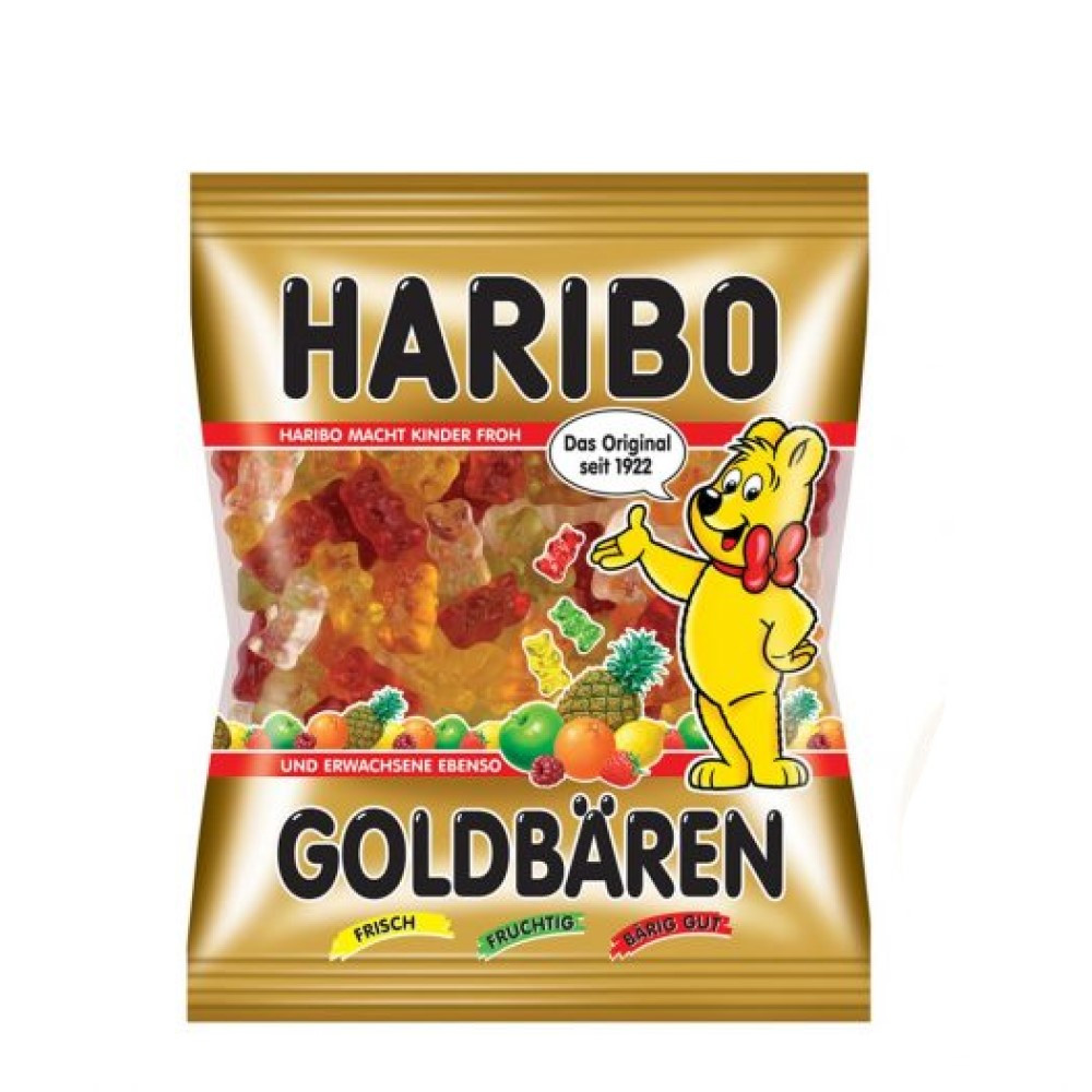 Желейні цукерки Haribo Goldbears Золоті Ведмедики 100 г, фото 1