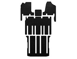 Килимки EVA (3 ряди, чорні) для Kia Carnival 2002-2013 рр