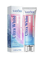 Відбілювальна зубна паста Sadoer з персиком і морською сіллю, 100g