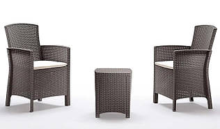 Набір садових меблів BICA Lido terrace, сіро-бежевий