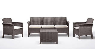 Набір садових меблів BICA Venezia 3, сіро-бежевий