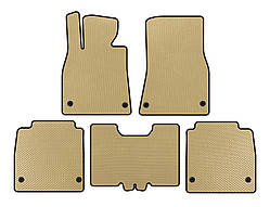 Килимки EVA (2007-2010 р.р., SD, Довга база, Бежевий) для Lexus LS рр