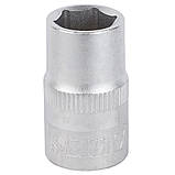 Насадка шестигранна коротка 1/2" 14 мм CrV mid SIGMA (6071141), фото 2