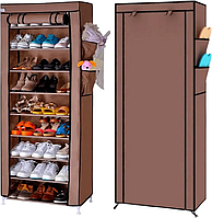 Тканинний стелаж для зберігання взуття Ason Shoe Cabinet 9 полиць 160 x 60 x 30 см (50221)