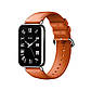 Ремінець шкіряний для фітнес-браслету Xiaomi Smart Band 9Pro / 8Pro Orange, фото 3