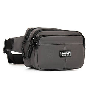 PODIUM Сумка Чоловіча На пояс нейлон Lanpad A63749 grey