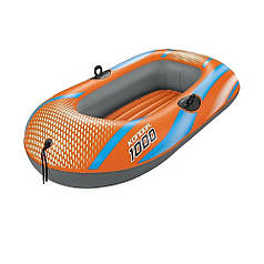 Одномісний надувний човен Bestway 61136 NE, Kondor 1000 Raft (Hydro Force), 149 х 85 см. 2-х камерний
