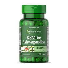 Puritan's Pride KSM-66 Ashwagandha 450 mg 60 caps