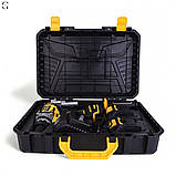 Акумуляторна дриль ударний шуруповерт CILTI 20V, 150 Нм, 2 АКБ 4Ач, кейс, 16 мм, фото 4