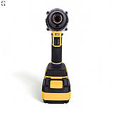 Акумуляторна дриль ударний шуруповерт CILTI 20V, 150 Нм, 2 АКБ 4Ач, кейс, 16 мм, фото 7