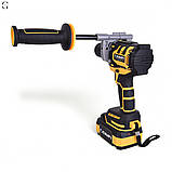 Акумуляторна дриль ударний шуруповерт CILTI 20V, 150 Нм, 2 АКБ 4Ач, кейс, 16 мм, фото 9