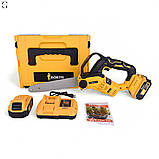 Акумуляторна ланцюгова пилка BÖRTH 36V, 6.0 А·год, безщіткова, кейс, шина 12 дюймів, фото 3