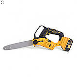 Акумуляторна ланцюгова пилка BÖRTH 36V, 6.0 А·год, безщіткова, кейс, шина 12 дюймів, фото 5