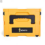 Акумуляторна ланцюгова пилка BÖRTH 36V, 6.0 А·год, безщіткова, кейс, шина 12 дюймів, фото 6