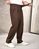Штани OLD MONEY коричневі, фото 5