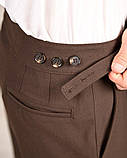 Штани OLD MONEY коричневі, фото 6
