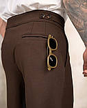 Штани OLD MONEY коричневі, фото 8