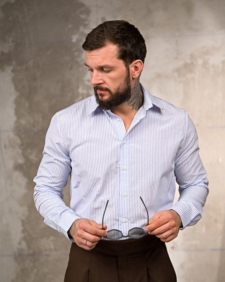 Сорочка old money смужка, фото 1