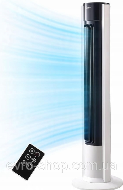 Колонний вентилятор із Німеччини Midea FZ10-19BRA з пультом новий, фото 1