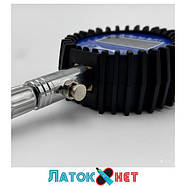 Манометр цифровий для перевірки тиску в шинах зі шлангом 0-250 psi 17 bar TPGD0250-S Airkraft, фото 2