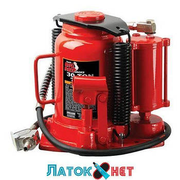 Домкрат пляшкового типу пневмогідравлічний 30 т 250-405 мм TRQ30002 Torin Big Red